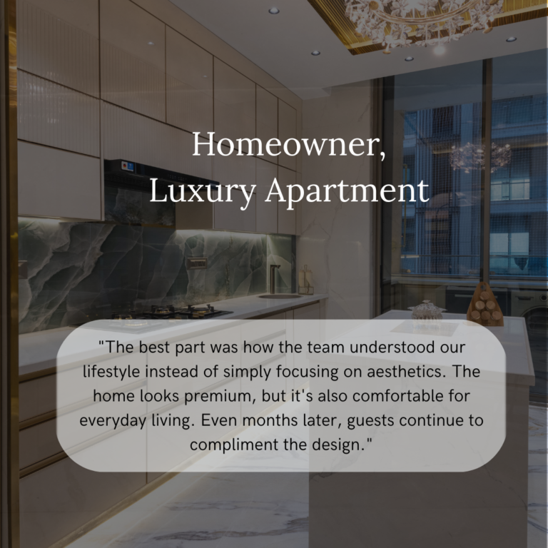 Custom modern wardrobe design by Live In Designs